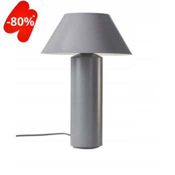 Lampa stołowa Nico 55cm szara